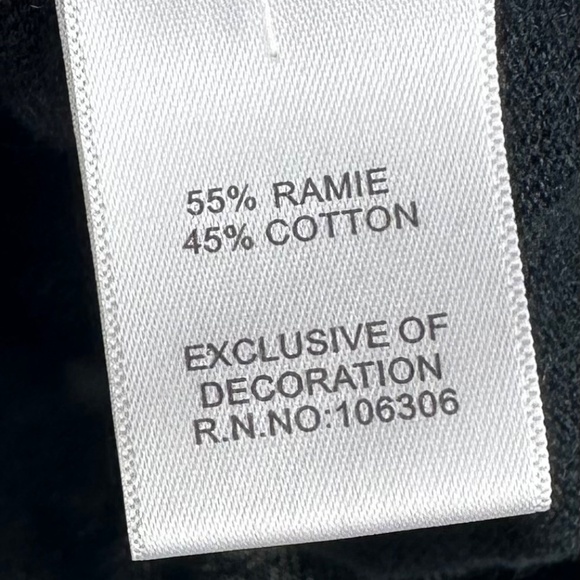 Berek Christmas Cardigan Sweater Sz XL 14 16 Nutcracker Tree Black Embroidered - Picture 5 of 5